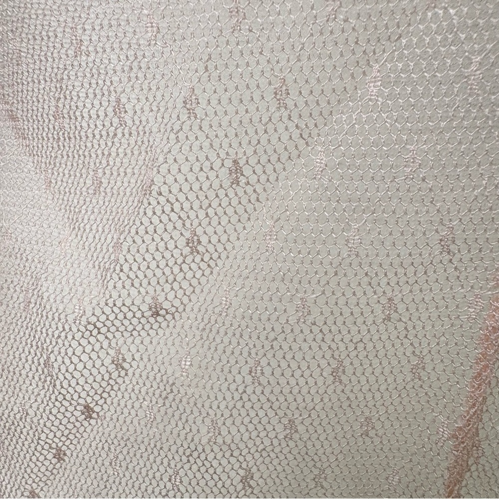 Vintage USA Y2K Babydoll Coquette Mesh Lace Camisole Teddy Chemise Top Peignoir - Picture 13 of 16